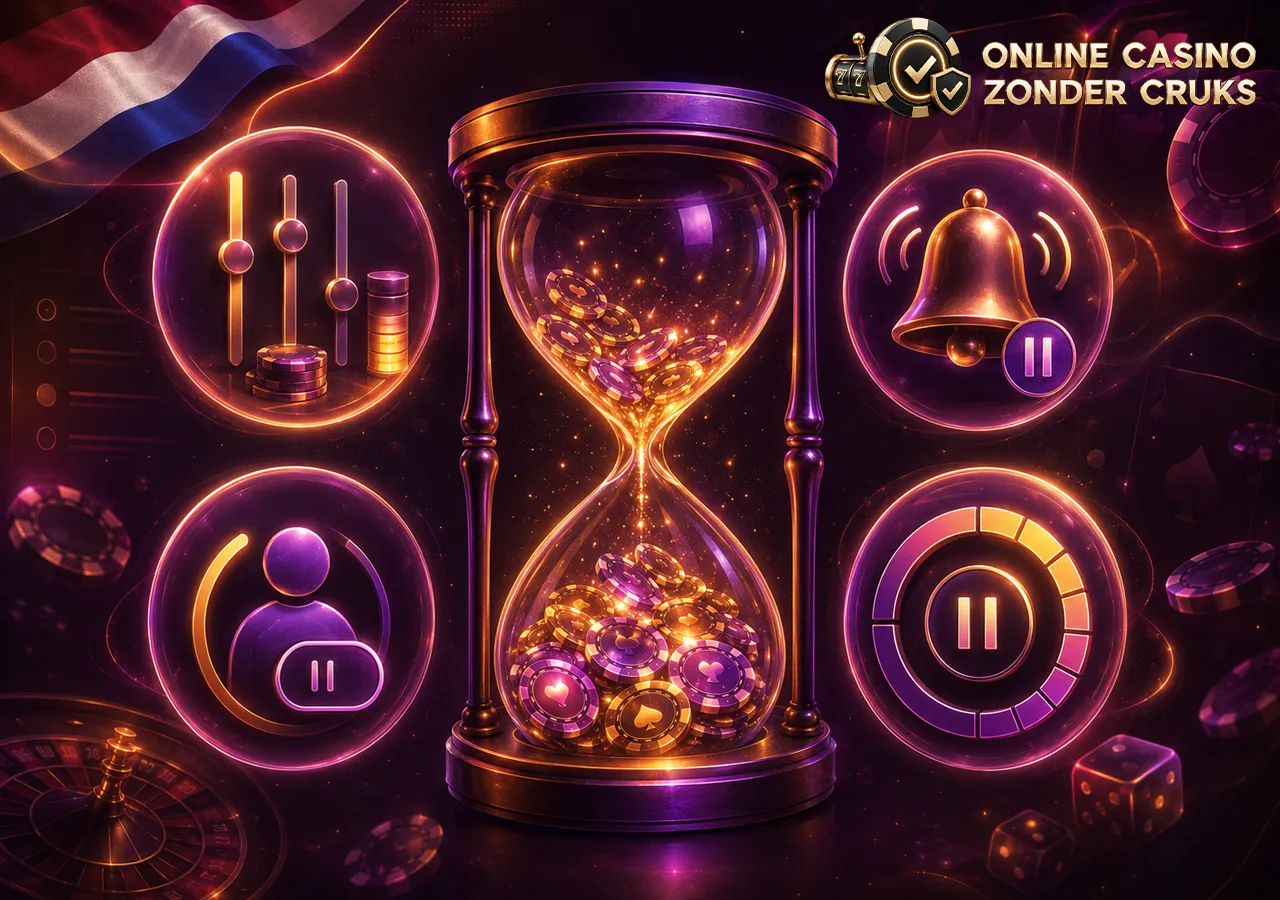 Verantwoord spelen bij online casino's zonder CRUKS met tijdslimieten, zelfcontrole en spelersbescherming